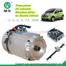 Motor sin escobillas 10kw para el coche eléctrico 96V con regulador de velocidad